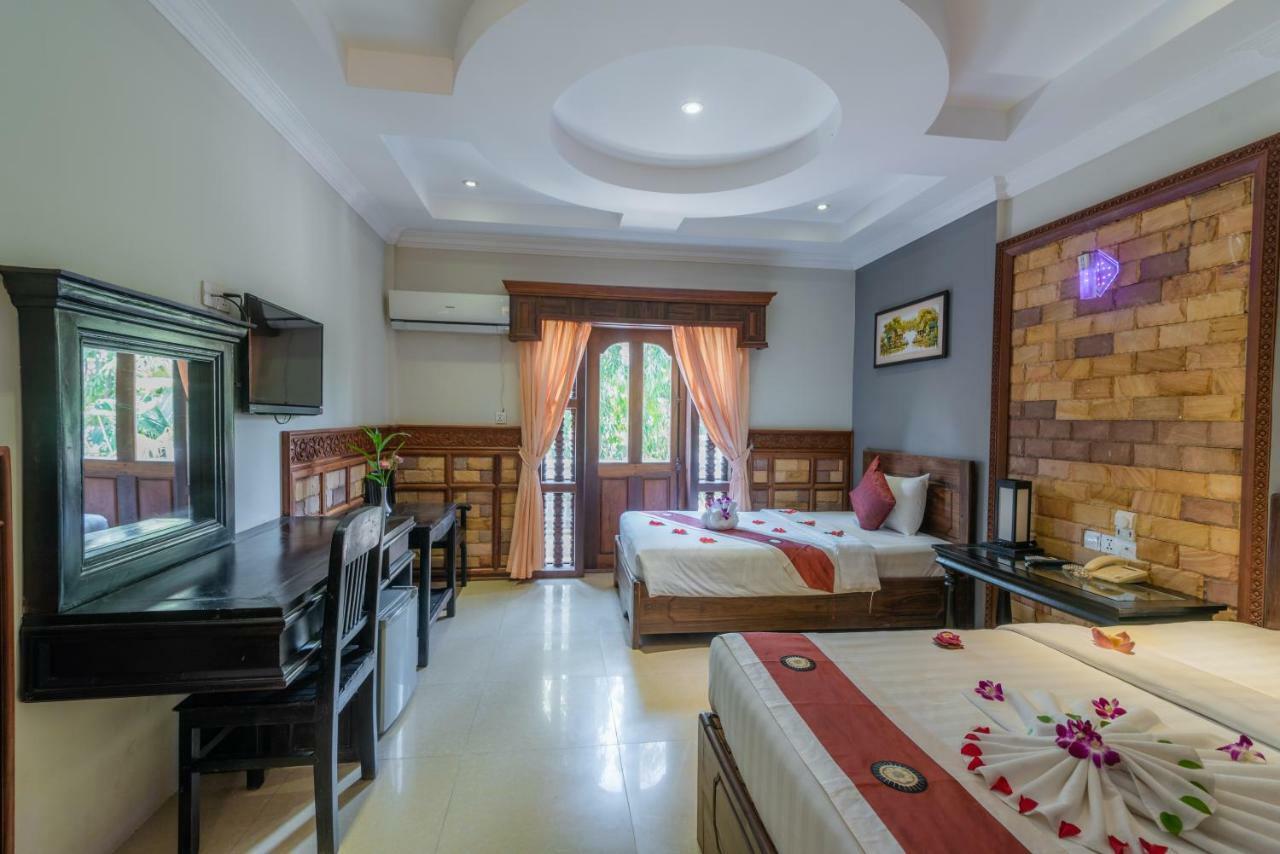 160 Angkor Villa เสียมราฐ ภายนอก รูปภาพ